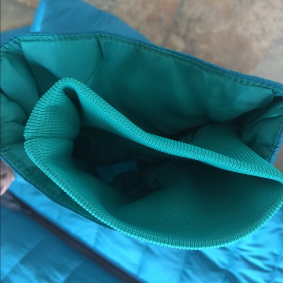 Awesome Oakley teal and aqua blue women's puffer coat, sz XL - Picture 5 of 7